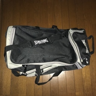 SPALDINGキャリー付きボストンバッグ