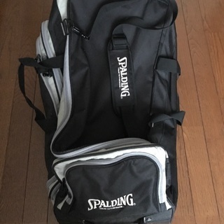 SPALDINGキャリー付きボストンバッグの画像