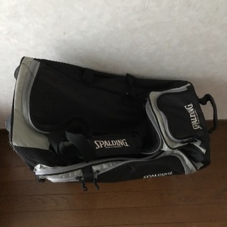 SPALDINGキャリー付きボストンバッグの画像