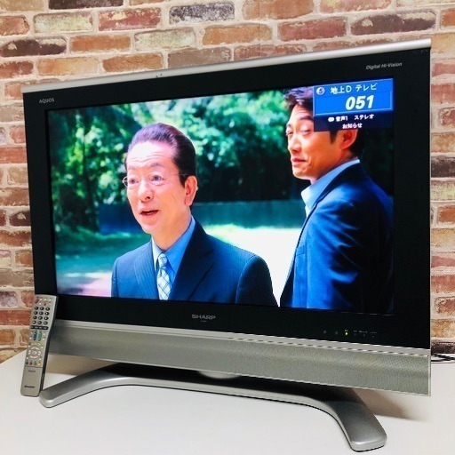 即日受渡可‍♀️ SHARP AQUOS 32V型 ハイビジョン 液晶テレビ 7,000円