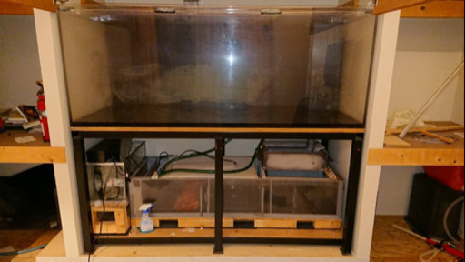 1800×700×700の水槽セット＋エーハイム2台