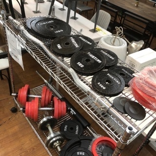 ウエイト器具入荷！セットでおトクです！