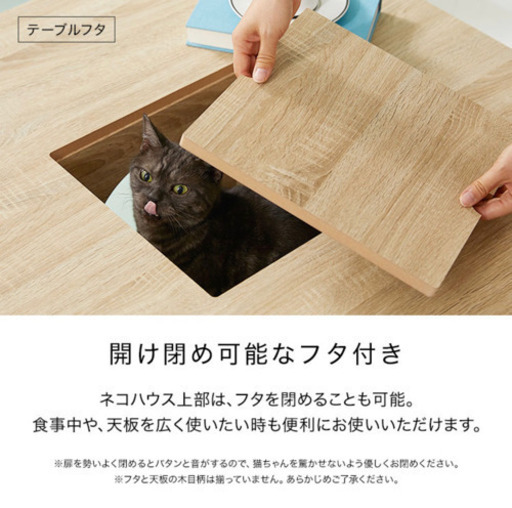 【新品・未開封】猫が遊べるリビングテーブル