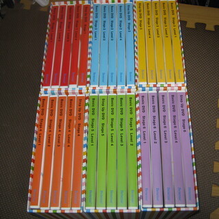 ベネッセ　ワールドワイドキッズイングリッシュ　WORLD WIDE KIDS ＳＴＡＧＥＤＶＤ ＢＯＸ 全６巻セット！