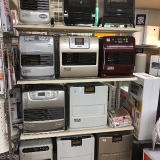 冬の準備はお済みですか。石油ファンヒーター揃えました。