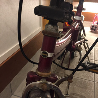 MINI COOPER 折り畳み自転車の画像