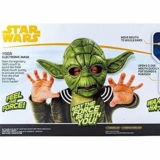 スター・ウォーズ エレクトロニックマスク ヨーダ 【新品】タカラトミー　ハロウイン　仮装　の画像