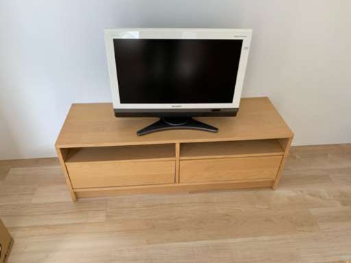 引き取り中 テレビ付き！！テレビ台