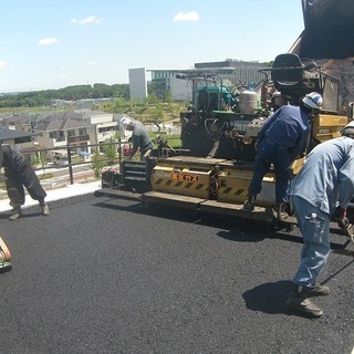 道路舗装工事　現場作業員募集