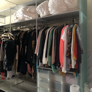 無印 スチールユニットシェルフ 4台 奥行41cm 幅84cm ...