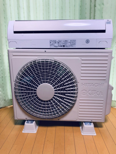 ㊗️?絶品です‼️17畳まで❗️2015年❗️取付込❗️HITACHIエアコン 白くまくん