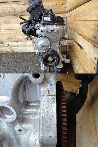 ダイハツ L175S ムーヴ 24,226㎞ 2010y エンジン単体