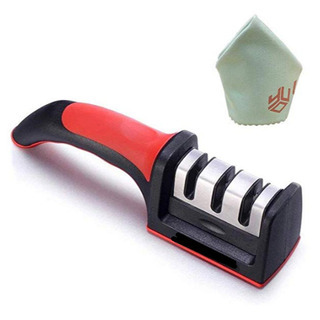 【新品未使用】研ぎ器 包丁研ぎ器 包丁研ぎ 3段階シャープニング...