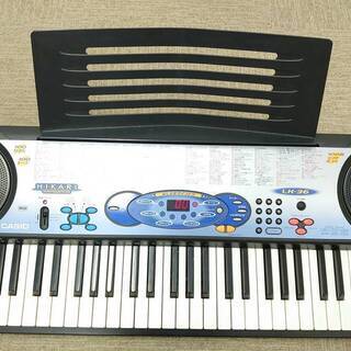 CASIO LK-36 61鍵盤 光ガイド 電子ピアノ