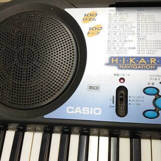  CASIO LK-36 61鍵盤 光ガイド 電子ピアノの画像