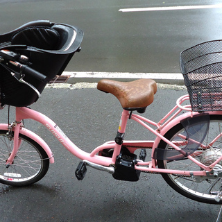 SUISUI 20/24インチ 電動アシスト自転車 チャイルドシ...