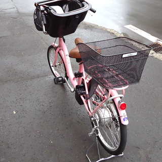 SUISUI 20/24インチ 電動アシスト自転車 チャイルドシートモデル 札幌 アウトレットモノハウス平岸店の画像