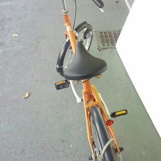 【リサイクルスターズ】 新入荷！！ スタッフおすすめ品！ ノーマル自転車 オレンジフレームの画像