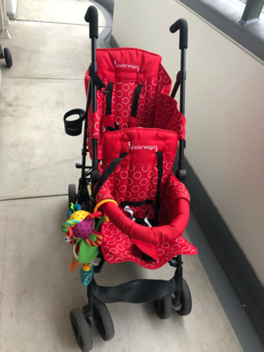 [値下げしました]二人用ベビーカー