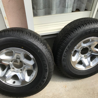 鉄チン 15インチ 6J タイヤほぼ新品付