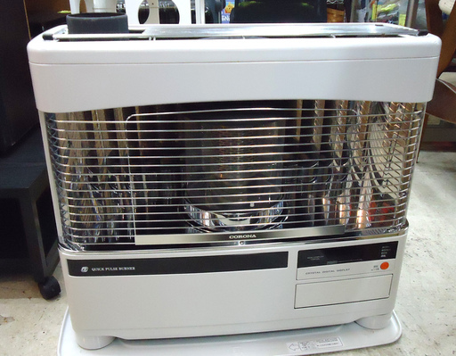 コロナ 煙突式輻射ストーブ SV-7014PR-W 2015年製 ホワイト PRシリーズ  札幌 アウトレットモノハウス平岸店