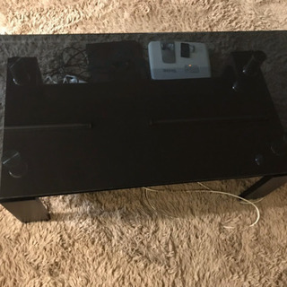 黒ガラステーブル【値下げしました！】