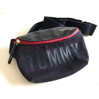 𖣔TOMMYロゴ入りウエストバッグ美品トミー可愛いボディバッグにも♡の画像