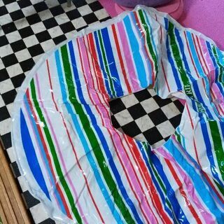 浮き輪です～夏も終わりですね～🙆