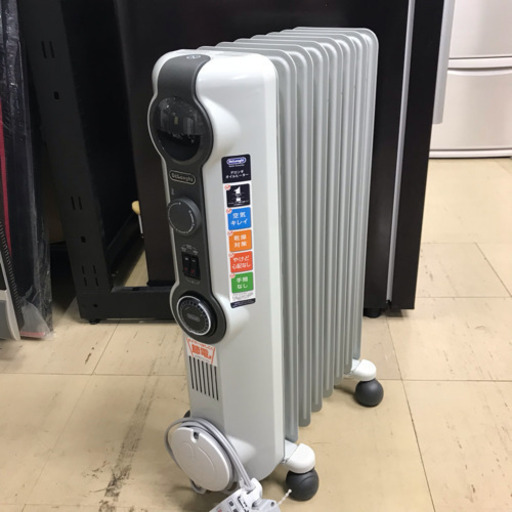 2017年購入品！ デロンギ オイルヒーター サーマルカットフィン8枚 【8~10畳用】 ホワイト HJ0812