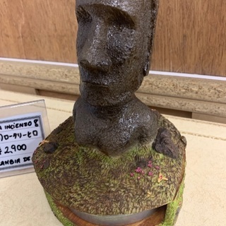 モアイ像の蚊取り線香たてを入荷致しました！の画像