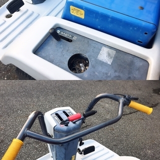 チクスイ 運搬車 ES60 平ボディ 4輪 筑水 セル付の画像