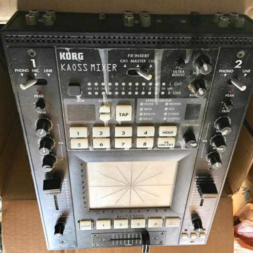 KORG KAOSパッド内蔵 DJ ミキサー