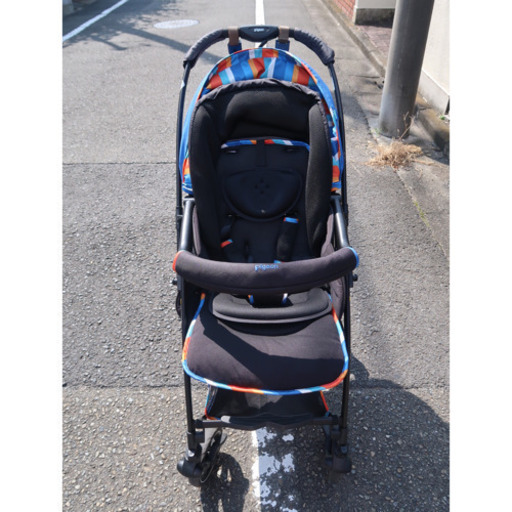ピジョン A型ベビーカー　ランフィ RA8　アビスブルー