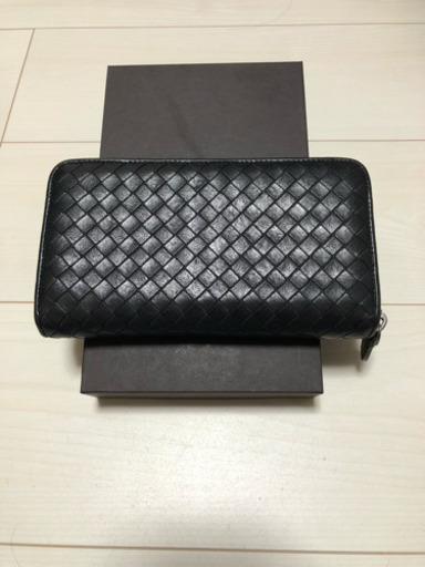 ボッテガ  ラウンドファスナー黒  美品