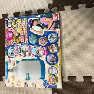 缶バッチを作るおもちゃの画像