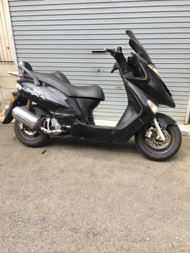 グランドディング125Z電動格納ミラー