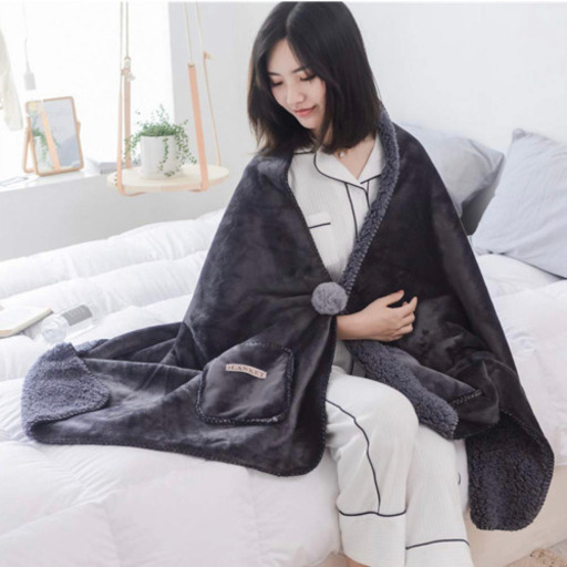 ✨新品未使用✨着る毛布 ポンチョ