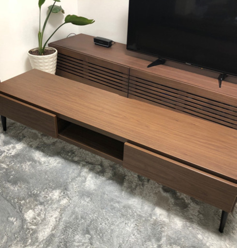 お引き取り先決定☆美品☆テレビボード 150cm ローボード ウォールナット
