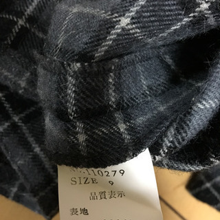 婦人ウールツーピース美品の画像