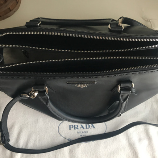 PRADA SAFFIANO  プラダ サフィアーノ  ステッチ レザー バック
