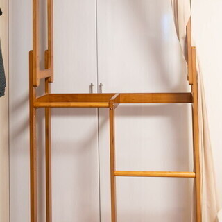 【美品】背の高い衣類用ラックの画像