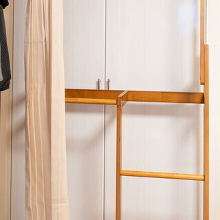 【美品】背の高い衣類用ラックの画像