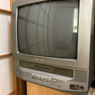 ブラウン管テレビデオあげます