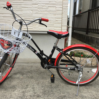 【売却先決定済】子供用自転車   20インチ ミニーマウス（美品）