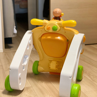 【かなりの美品セット】アンパンマン乗って! 押して! へんしんウォーカー &知能おもちゃのセットの画像