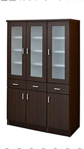 お値下げ☆ほとんど新品の食器棚！