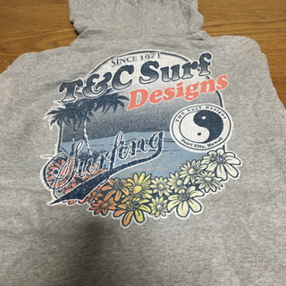 グレー  パーカー 中古品の画像