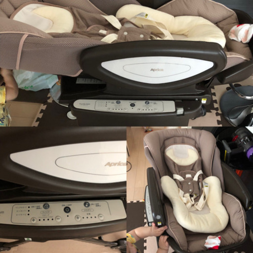 美品！値下げ　アップリカ ハイローベッド&チェア ユラリズムオート　電動バウンサー