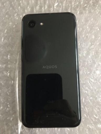 【SIMロック解除済】AQUOS R compact ブラック 32 GB au