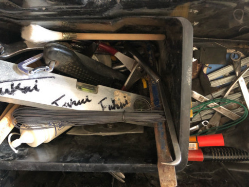 道具箱と道具一式